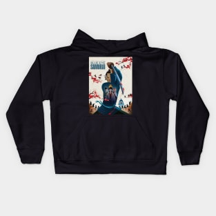 Blue Eye Samurai Kids Hoodie